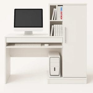 Escrivaninha Office 1,30m x 1,36m com Gavetas 100% MDF