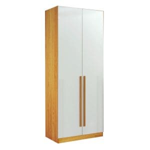 Módulo Guarda-Roupa 2 Portas Sonhare 2,30m 100% MDF BP Naturale Off-White