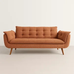 Sofá Opala 2,26m 3 Lugares Belluno Telha