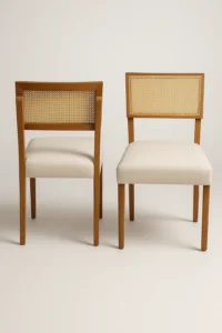 Kit 2 Cadeiras Armani com Telinha Estofadas 100% MDF