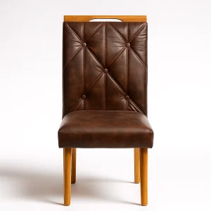 Kit 2 Cadeiras Imperatriz Estofadas Veludo Verde Esmeralda