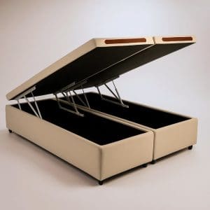 Box Baú King Itália 1,93x2,03m Bege