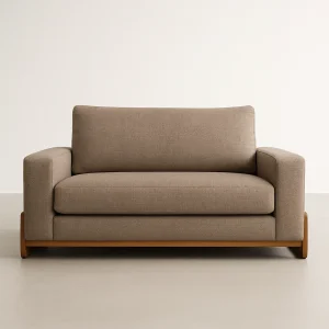 Sofá 2 Lugares Basilicata Espuma D33 Soft HR Madeira Maciça Conforto Premium