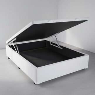 Box Baú Casal Prime com Baú Blindado 1,38x1,88m Altura 42cm Linhão Palha